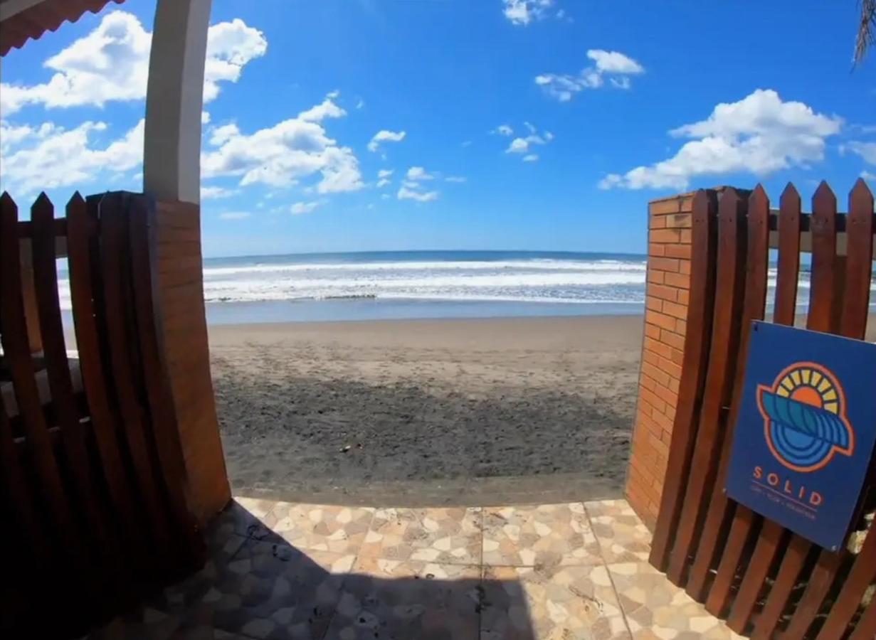 Solid Surf Camp Hostel Nicaragua Transito Екстериор снимка
