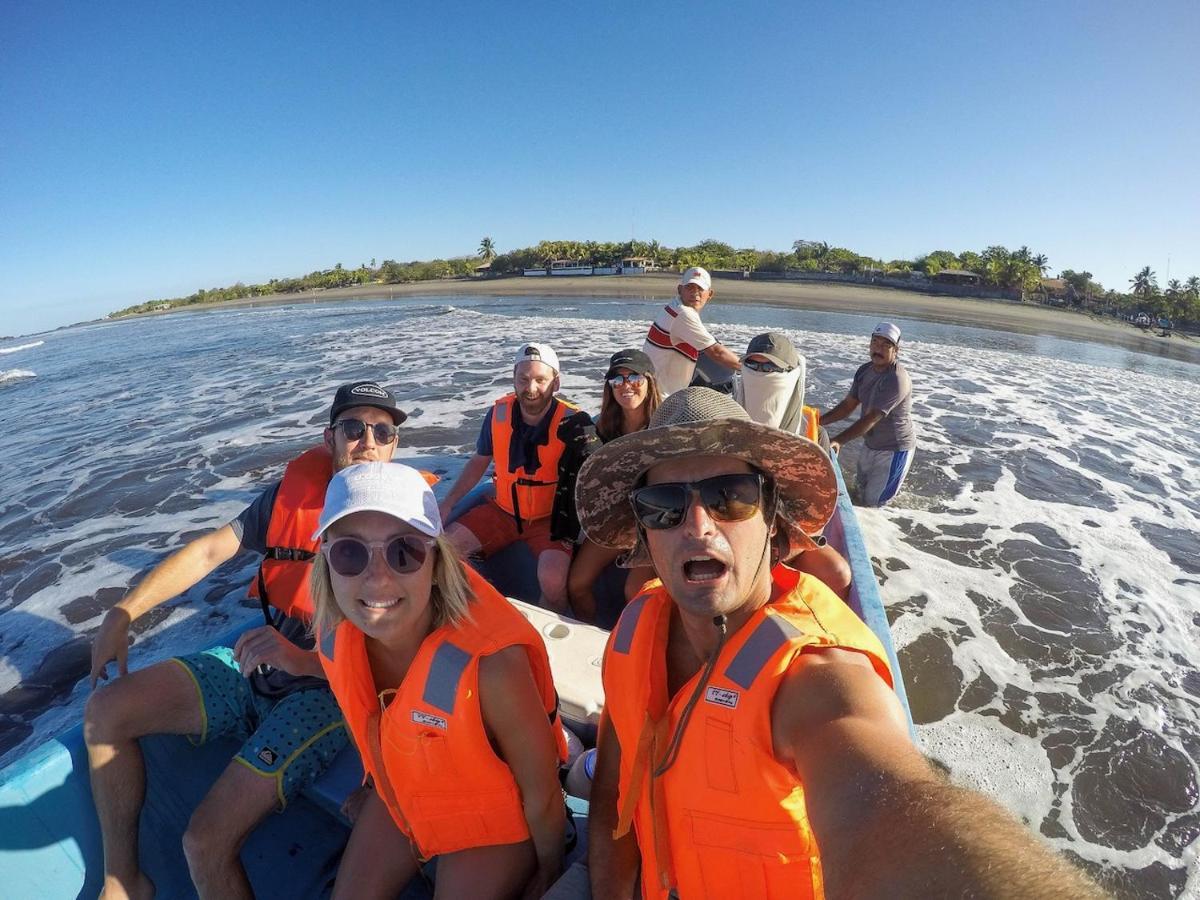 Solid Surf Camp Hostel Nicaragua Transito Екстериор снимка